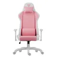 SENSE7 Gamingstuhl Spellcaster FUKU  Rosa Weiß - Ergonomischer Bürostuhl für Frauen Mädchen bis 150kg Wippfunktion Schreibtischstuhl pink