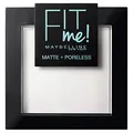 Maybelline New York FitMe Matt und Poreless Puder 90 Translucent 1er Pack(1 x 9 g)
