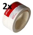 2x STRAIT FLEX TUFF TAPE Eckschiene Trockenbau Gipskarton Fugenband 10m