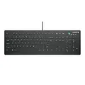 CHERRY AK-C8112 Medical Keyboard mit IP68 Hygiene-Tastatur kabelgebunden schwarz