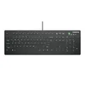 Cherry AK-C8112 Medical Kabelgebundene Tastatur USB Schwarz (Versiegelt IP68)
