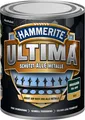 Hammerite Metallschutzlack Ultima Matt, Hochwertiger Schutzlack für alle Metalle im Außenbereich, Moosgrün, RAL 6005, 750 ml