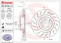 BREMBO 09.B746.51 Brake Disc for MERCEDES-BENZ,MERCEDES-BENZ (BBDC)