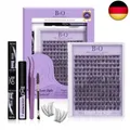 Lash Extension Set 156 PCS Wimpern Extensions Set B&Q Wimpernverlängerung Set