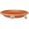 Heimwerkercenter Blumentopf MePla Untersetzer Cylindro ø78 cm, Terrakotta, wetterfester Kunstoff orange 78 cm x 10.9 cm x 78 cm