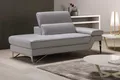 Egoitaliano Ottomane Princess, elegantes Designsofa mit erstklassigem Sitzkomfort, inkl. verstellbarem Kopfteil und edle Designmetallfüße