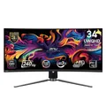 MSI MPG 341CQPX QD-OLED 34 Zoll 3440x1440 UWQHD Curved 21:9 240Hz Schwarz 0,03ms