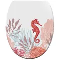 Sanilo WC-Sitz "Sea Horse", mit Schnellverschluss Sea Horse, Weiss, Oval