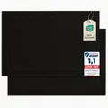 Badvorleger Set 2 Teilig, Frottee Duschvorleger, Waschbar Duschmatte & Badtep...