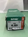 SPAX Universalschraube, 6 x 60 mm, 200 Stück, Teilgewinde, Senkkopf, T-STAR plu