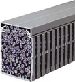 Canal cuadro BA7 100x80 Gris