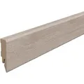 Egger Sockelleiste L207 Kubisch für Fußboden Belfort 6 cm Eiche Silber