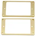 Musiclily Pro Plastik Gewölbter Boden Humbucker Rahmen Set für China Made Epiphone Gitarre