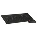 Lenovo Essential Wireless Keyboard and Mouse Combo Set Polnisches Layout Schwarz