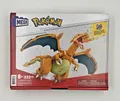 Glurak Pokemon Figur MEGA Bauset 222 Teile Mattel Charizard NEU OVP