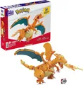 Pokemon Glurak, Figur zum Zusammenbauen, 223 Bausteinen, bewegliche Flügel