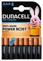 DURACELL Optimum AAA Batterie, Alkaline, 1.5 Volt 8 Stück