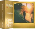 Polaroid Film i-Type Color 16Bilder 2x8 Bilder,farbig,Rahmen gold (006034)