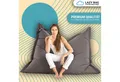 LazyBag Sitzsack Lazybag – XXL Nylon Sitzsack – Wasserfest, Innen und Außen,180x140 cm (Sitzkissen Bean-Bag, Nylon Bezug), 180 x 140 cm