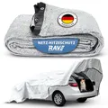 RAVE Aluminium-Schattennetz 6×4 m – Sonnenschutznetz für Auto & Hund – reflektierend, atmungsaktiv – Camping & Outdoor