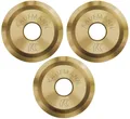3x Kaufmann HM Schneidrad TiN ø 22 TopLine Fliesenschneider Pro Hartmetall Rad