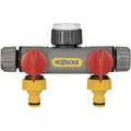 2-wege-hahnverbinder Aus Kunststoff, Gewindesteigung 21 Mm, 26,5 Mm, 33,3 Mm Hozelock
