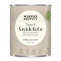 1L Schöner Wohnen Naturell Kreidefarbe Schneegestöber, Dezentes Weiß
