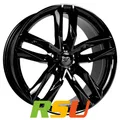 MAM RS3 black painted 7x16" ET45 LK5 114.3 ML 72.6 Alufelgen 16 Zoll