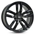 4x MAM RS3 black painted 7x16 ET45 - LK5/114.3 ML72.6 Felge Alu