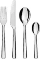 Alessi BG02S24 BG02S24 Besteckset 24-teilig, Silber (BG02S24)