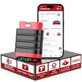 OBD2 Bluetooth Adapter für iOS & Android, ThinkDiag Mini OBD2 Diagnosegerät Mit Alle Systemdiagnosen, Diagnosegerät Auto für Fahrzeuge, Exklusive APP/Batterietest/VIN