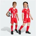 adidas Performance Fußballtrikot FC BAYERN MÜNCHEN 25/26 KIDS MINI-HEIMAUSRÜSTUNG (1-tlg) rot 116 EU