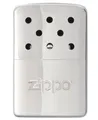 Zippo Handwärmer, Metall, silbern glänzend, ideal für kalte Tage, 6h Wärme
