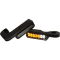 Heinz Bikes Stripes, Armaturen-Blinker/Positionslicht - Schwarz
