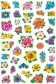 HERMA Sticker DECOR "Kleine Blumenköpfe" 3 Blatt à 41 Etiketten