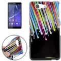Schutzhülle Telefontasche Rahmen Schale für Handy Sony Xperia Z3 Compact Sterne