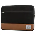 Johnny Urban MacBook Pro 13 (2020-2016) Hülle, MacBook Air (2020-2018) Tasche Schwarz Laptop Sleeve aus Baumwolle Laptoptasche fürs MacBook Pro 13, Macbook Air, 11-12 Zoll Notebooks