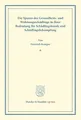 Die Spuren der Gesundheits- und Wohnungsschädlinge in ihrer Bedeutung für Schädlingskunde und Schädlingsbekämpfung. (Duncker & Humblot reprints)