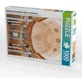 CALVENDO Puzzle Bibliothek der Benediktiner-Abtei in Pannonhalma 1000 Teile Lege-Größe 64x48cm Foto-Puzzle für glückliche Stunden