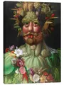 Leinwandbild Kaiser Rudolf II von Habsburg als Vertumnus - Giuseppe Arcimboldo
