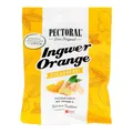 PECTORAL Ingwer Orange Bonbons zuckerfrei, 60 g Bonbons