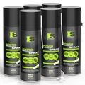 6 x 400ml Spraytive Power Druckluftspray: Mit 10cm + 50cm Sprühverlängerung - Reinigung von Tastatur, PC/Computer, PS5, Kamera