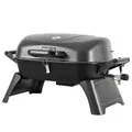 Royal Gourmet Gasgrill mit 3,5 kW, Tischgasgrill mit Griffen und Klappbaren Beinen, Tragbarer Campinggrill für Garten, Balkon