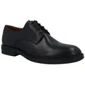 MARC Shoes MARC Erwachsene casual Lenny Halbschuh Leder Sneaker schwarz 40 EU