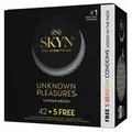 Manix Einhand-Kondome Skyn Unknown Pleasures 42 Stück + 5 Gratis weiß