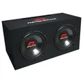Renegade 2 x 25 cm Dual-Bassreflex Subwoofer Auto-Subwoofer