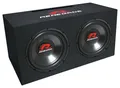 Renegade RXV1002 2 x 25 cm (10") Dual-Bassreflex-System Auto Subwoofer 1000 W