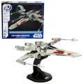 4D Build - Star Wars T-65 X-Wing Starfighter - detailreicher 3D-Modellbausatz aus hochwertigem Karton, 160 Teile, für Star Wars Fans ab 12 Jahren