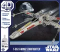 4D Build - Star Wars T-65 X-Wing Starfighter - detailreicher 3D-Modellbausatz...
