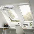 VELUX Dachfenster GGU 0070 Schwingfenster Kunststoff THERMO Fenster, 134x160 cm (UK10)